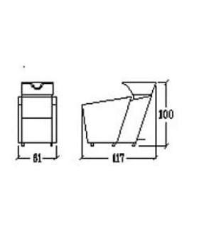 Мойка парикмахерская "SKYLINE"