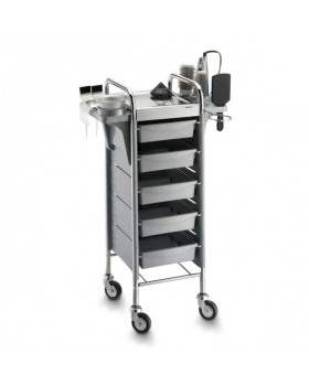 Тележка парикмахерская "KAPPA STEEL COLOR BRUSH"