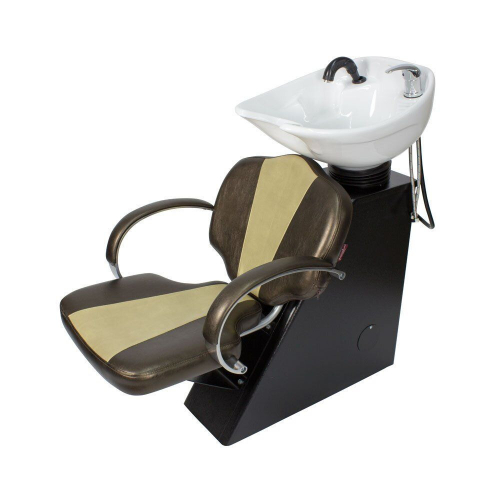 Парикмахерская мойка "Елена" с креслом "Мона Люкс"