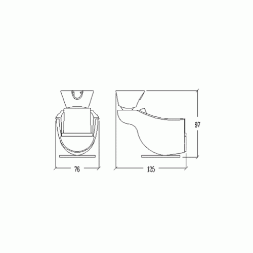 Мойка парикмахерская "Pod"