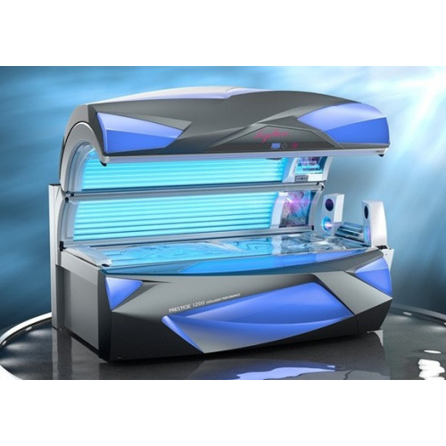 Горизонтальный солярий "Ergoline Prestige 1200 Carbon Grey"