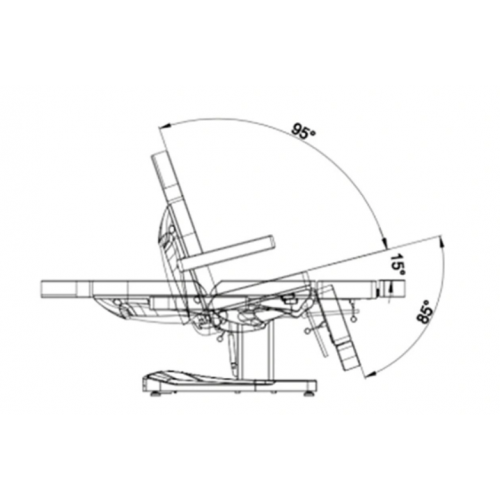 Косметологическое кресло "HZ-3803A" 2 мотора