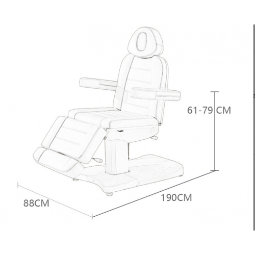 Косметологическое кресло "HZ-3803A" 2 мотора