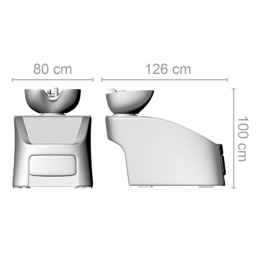 Мойка парикмахерская "SENSATIONS VIBRO MASSAGE"