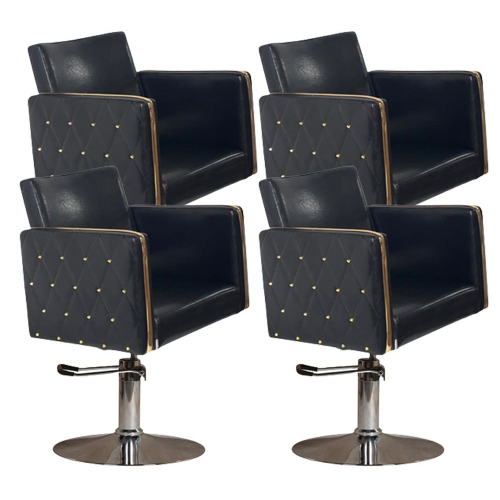 Парикмахерский комплект кресел "Голдиум Блэк"