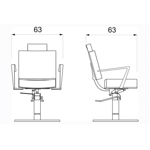 Кресло парикмахерское "Skeraiotis"