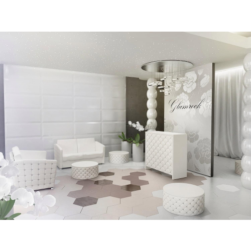 Мужское зеркало барбер "Гламрок III"