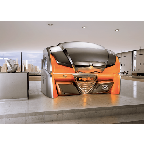 Горизонтальный солярий "MEGASUN 7900 αlpha Super Power"