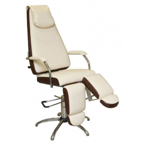 Педикюрное кресло «Милана» (гидравлическое с опорами под ноги)