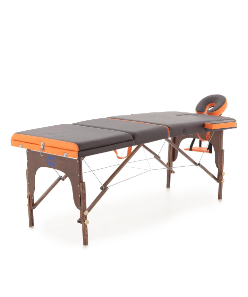 Массажный стол складной деревянный "JF-AY01" (PW3.20.13A-00) 3-х секционный NEW